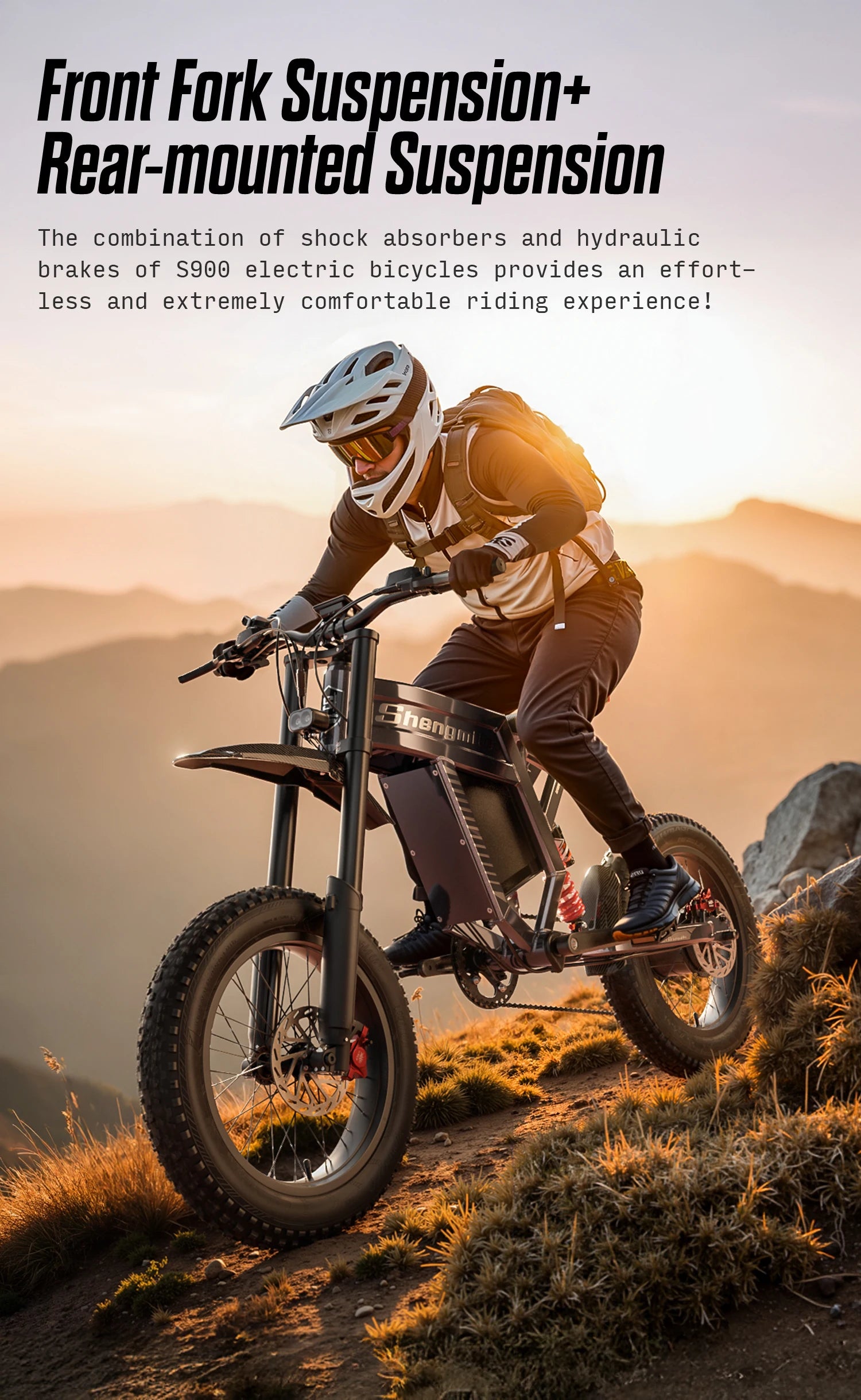 Shengmilo S900 1500W Fat Tire E-Bike