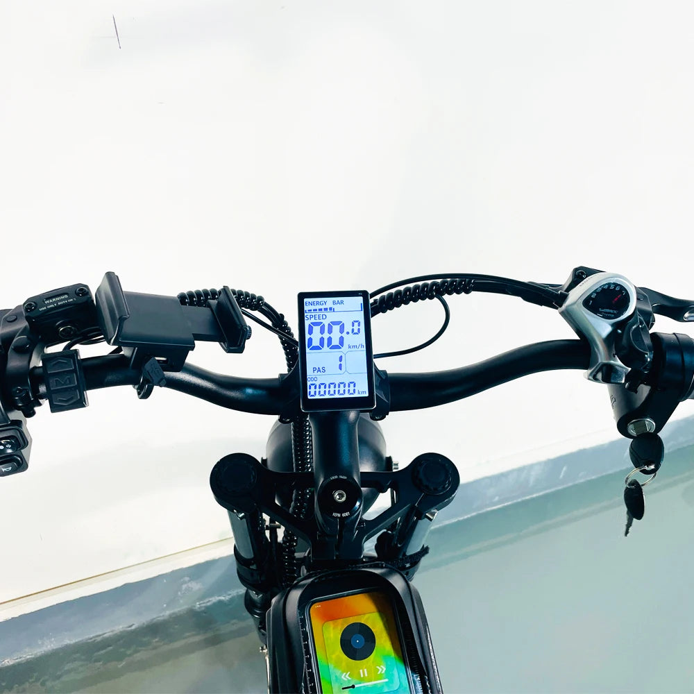 1500W 33MPH All-Terrain Fat Tire E-Bike