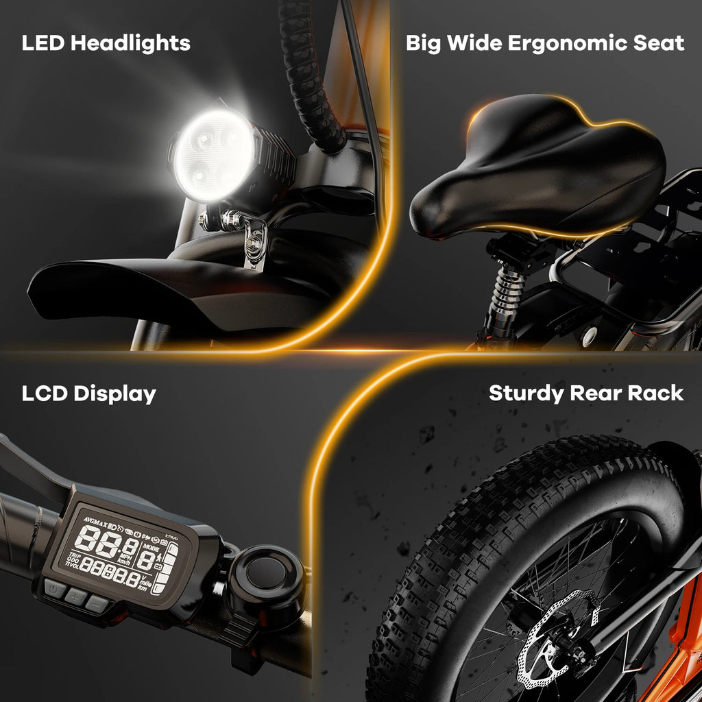 Cybervelo EK4 Folding Electric Bike