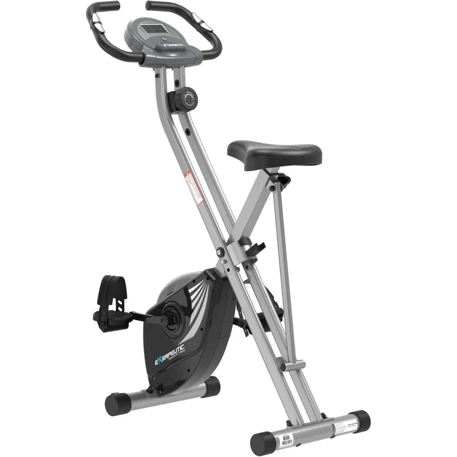 Foldable Exercise Bike with LCD