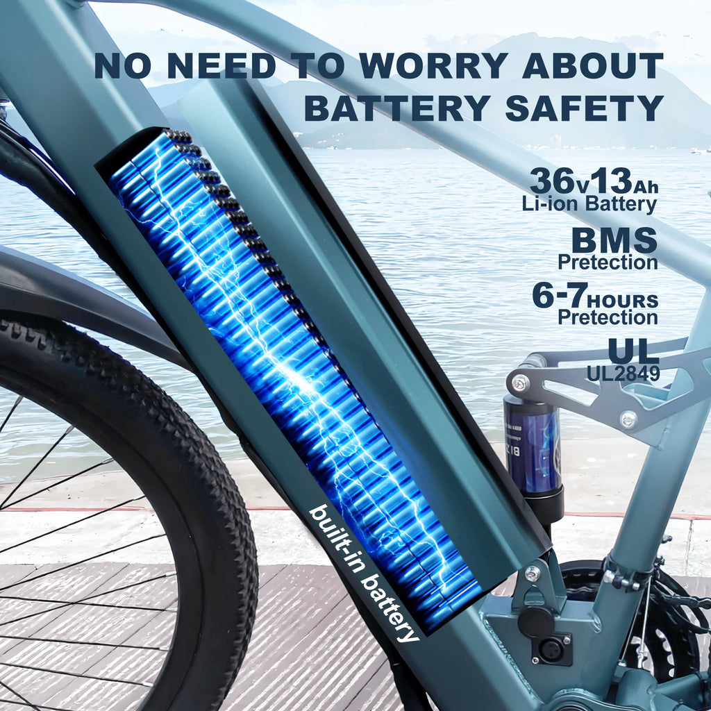 750W 36V Electric Mountain Bike