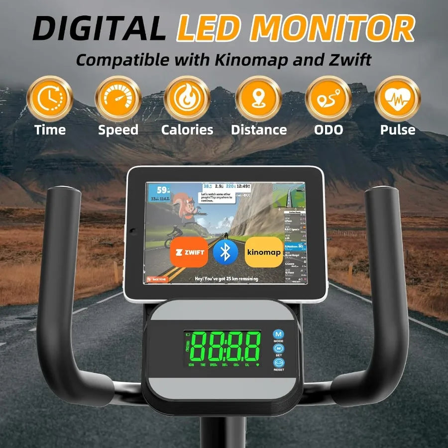 Heavy-Duty Recumbent Exercise Bike (400 lb)