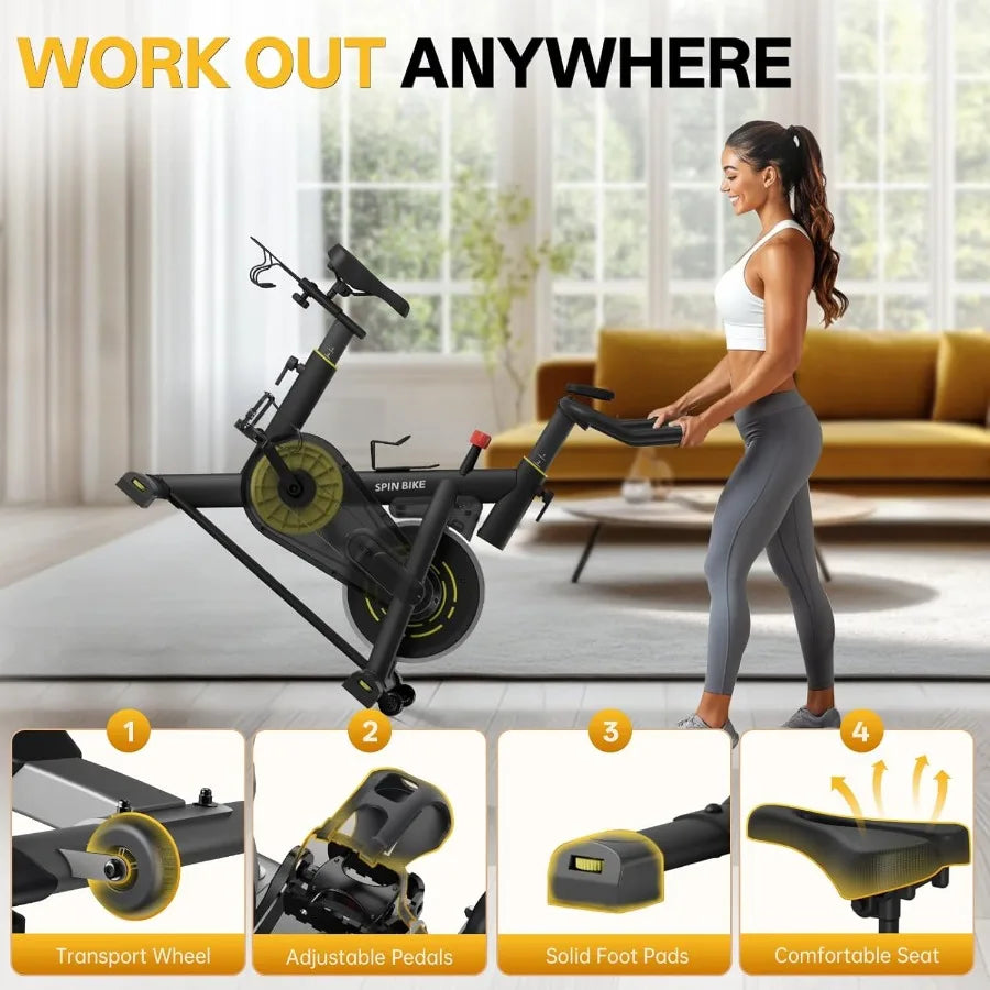 Upgraded Smart Resistance Exercise Bike