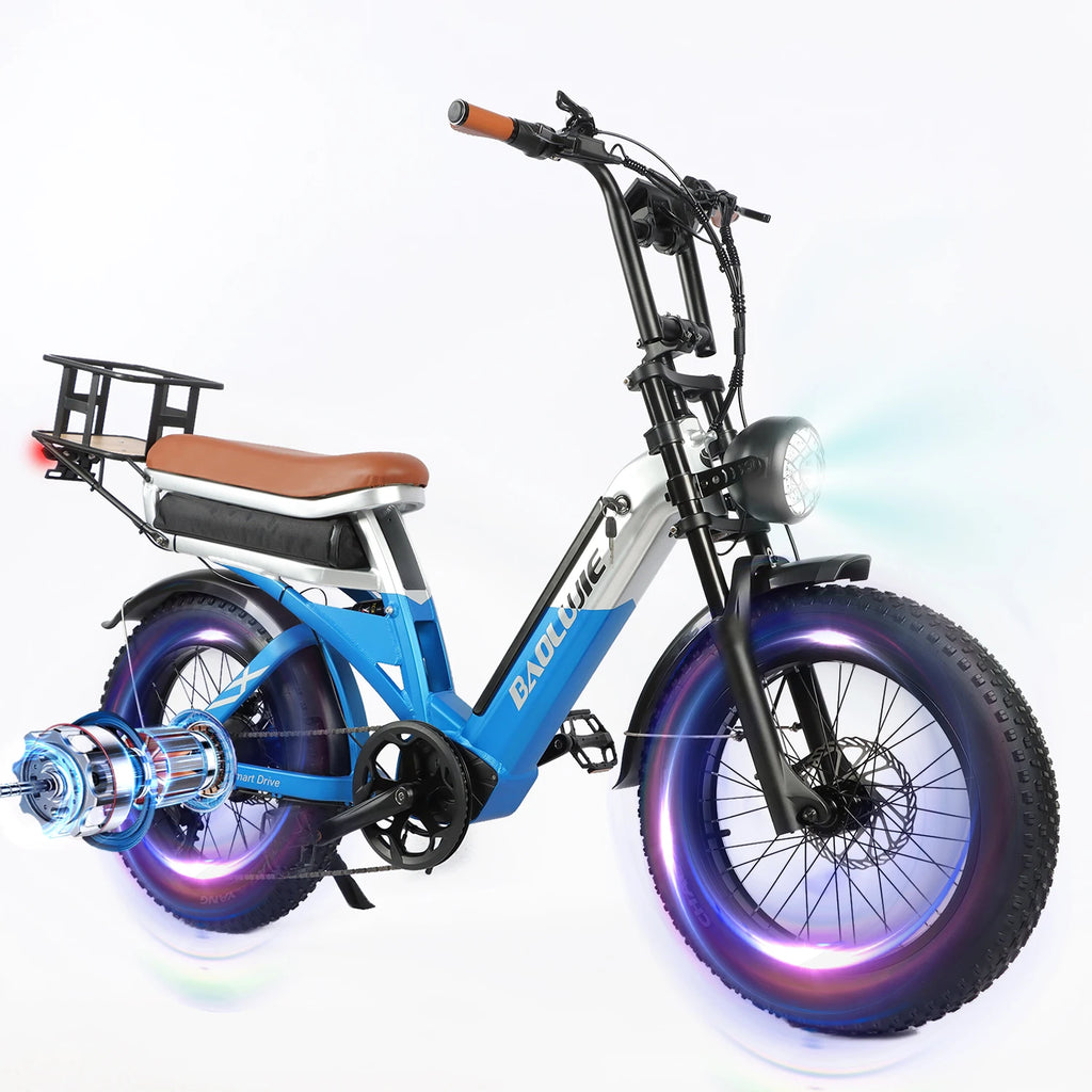 60V High-Speed Fat Tire Electric Bike