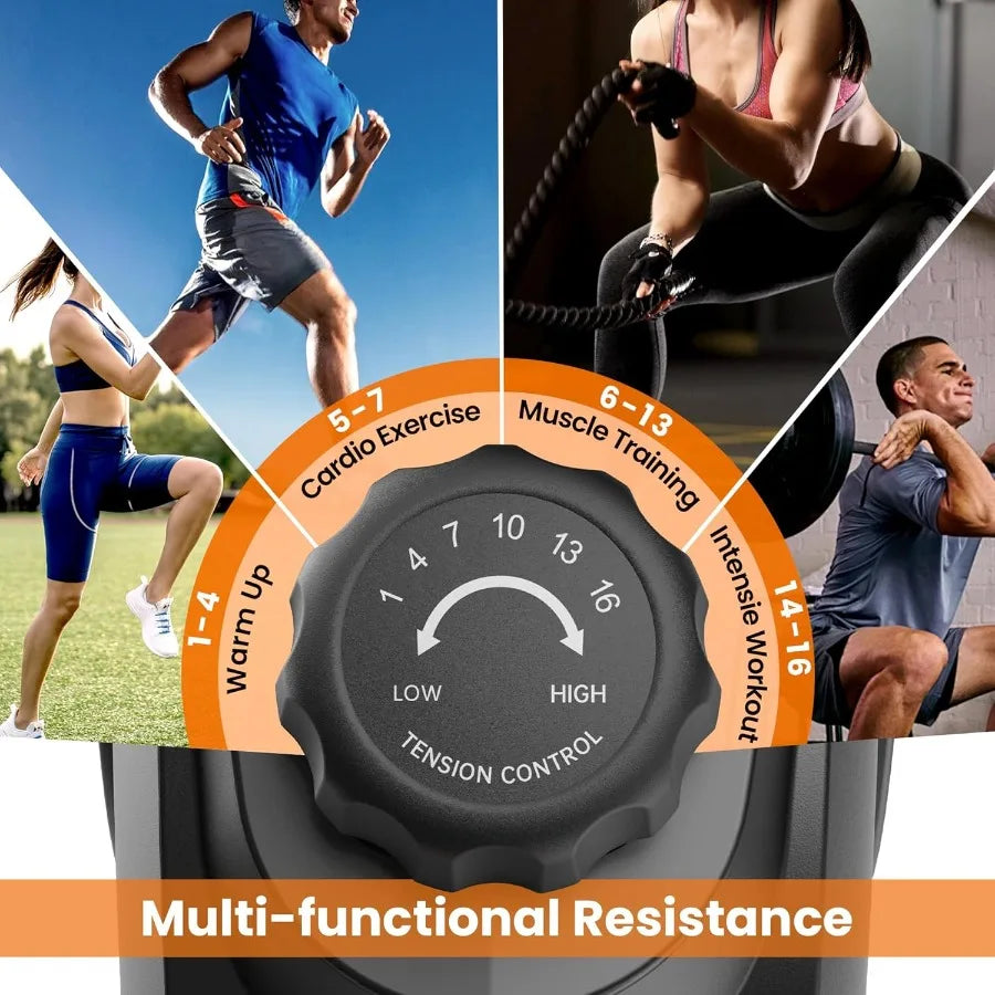 Adjustable Recumbent Exercise Bike – 16 Levels