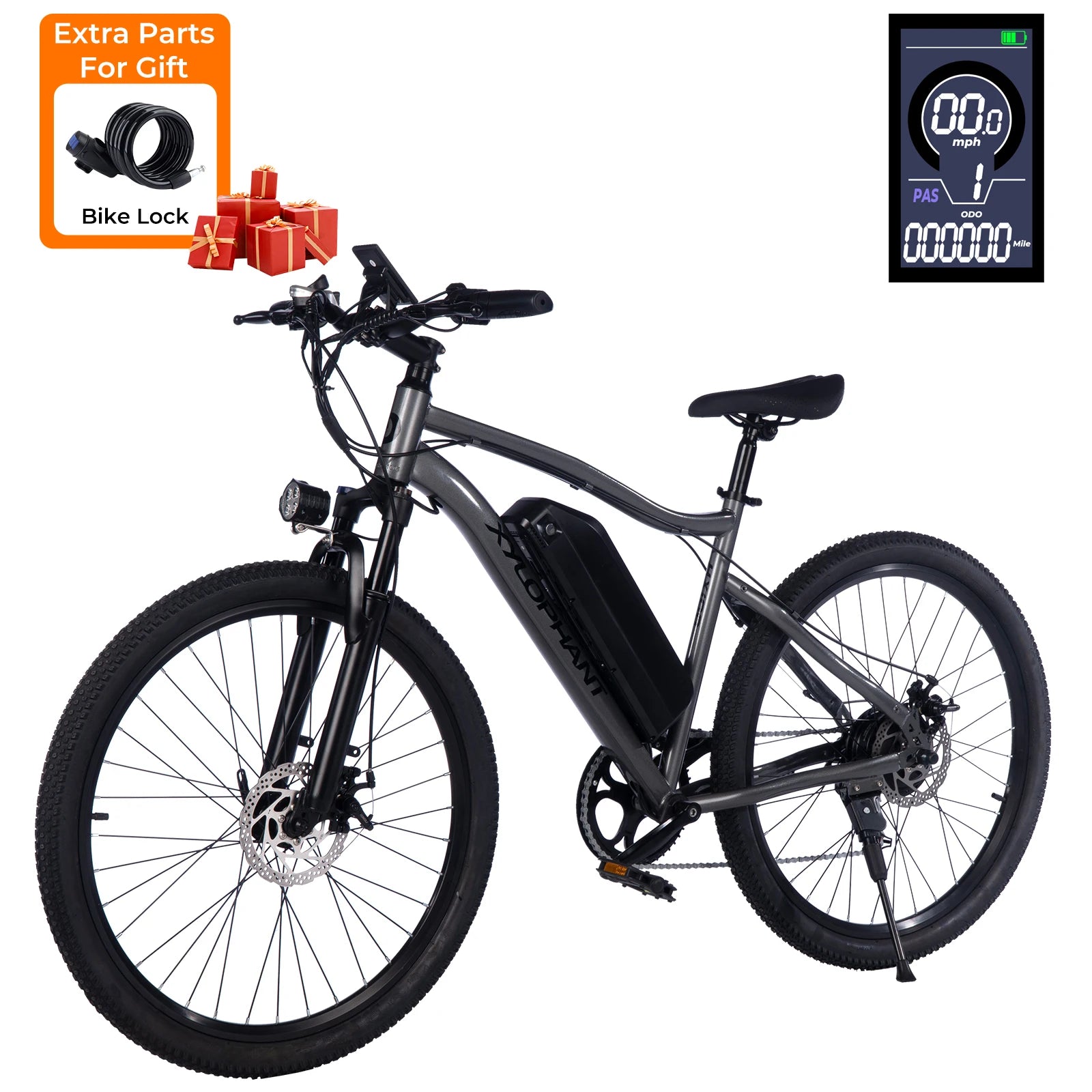 720W 26” Electric Mountain Bike
