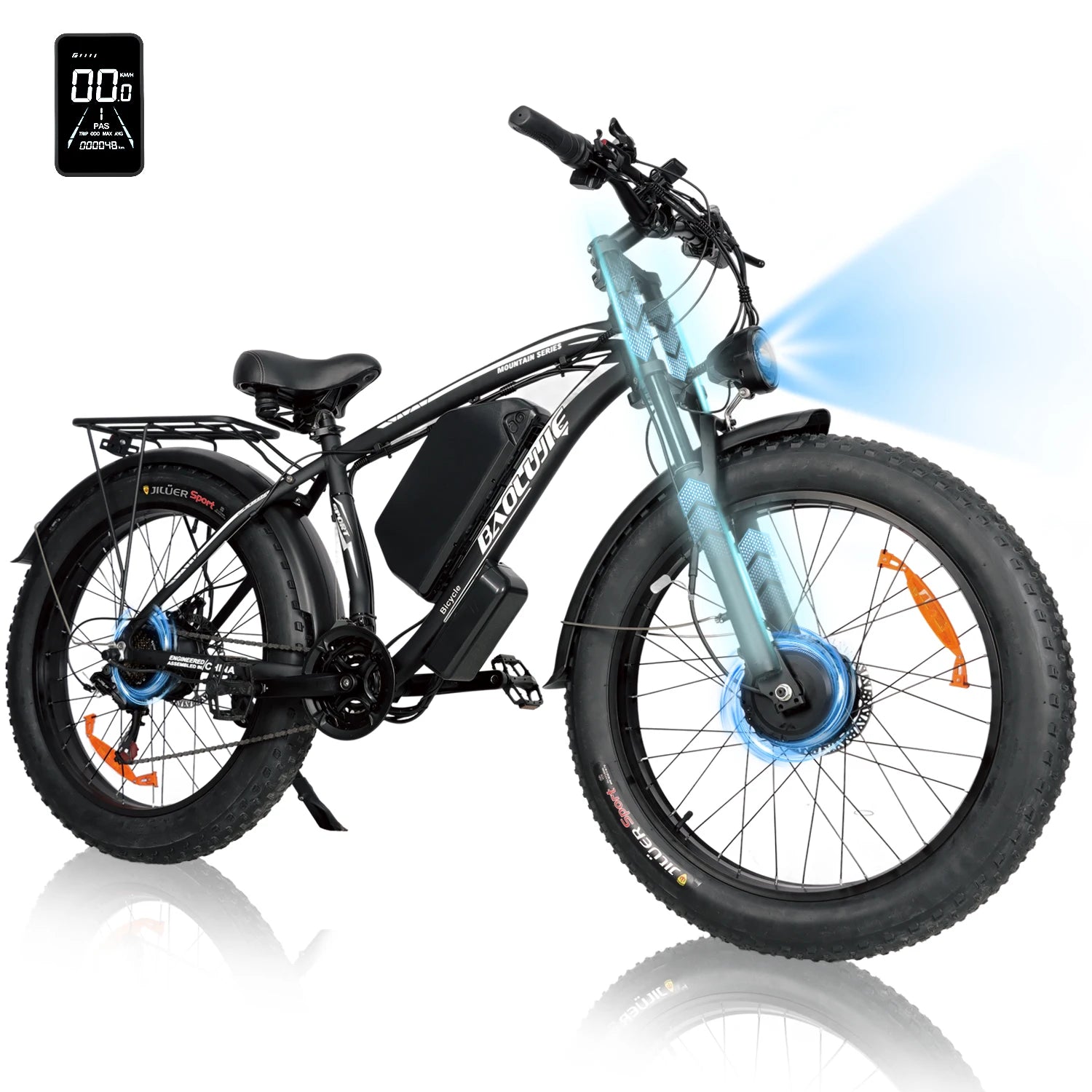60V High-Speed Fat Tire Electric Bike