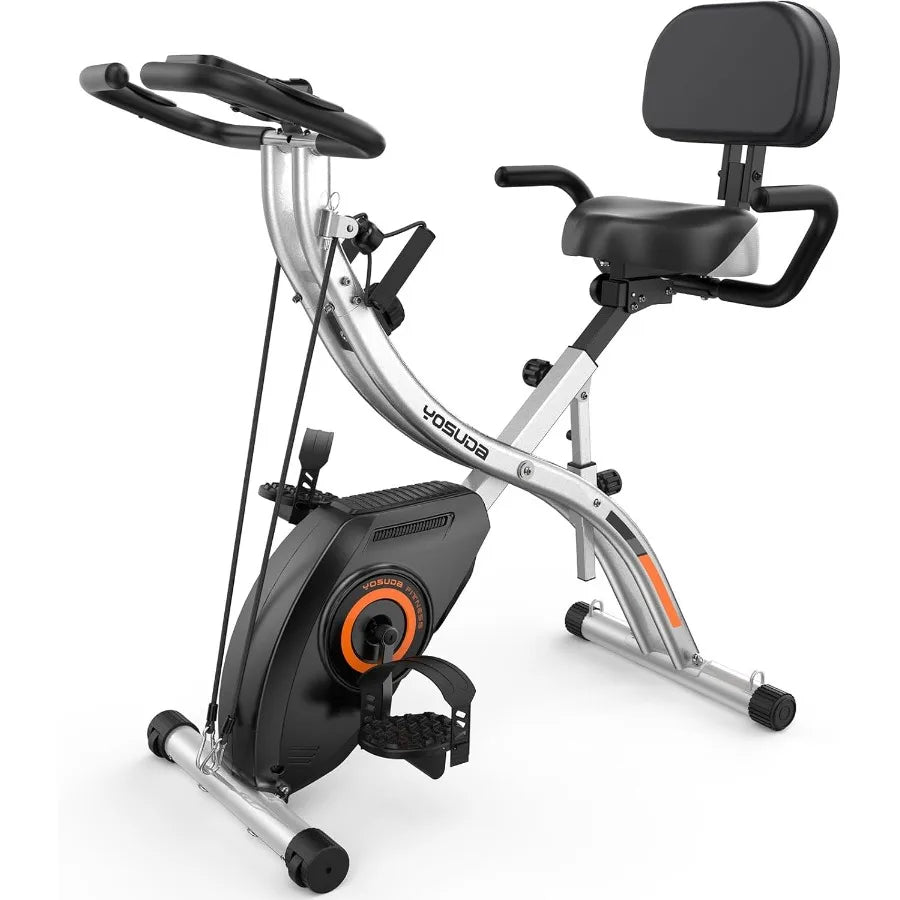 Foldable Exercise Bike for Home Gym