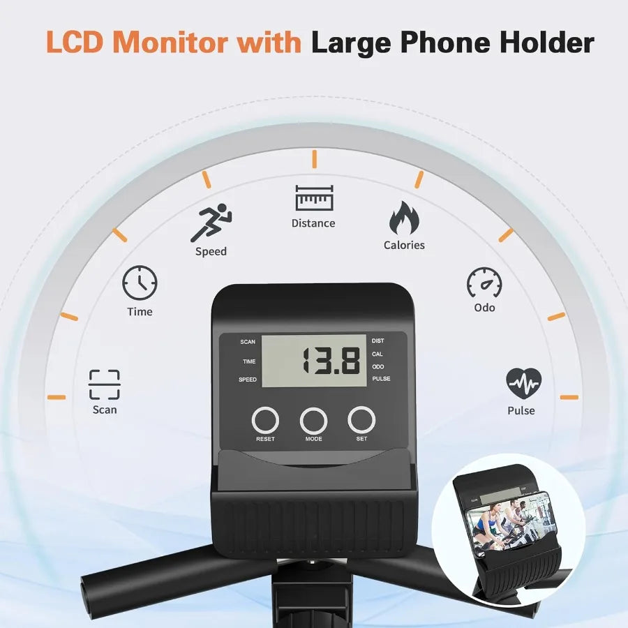 Magnetic Recumbent Exercise Bike (300 lb)