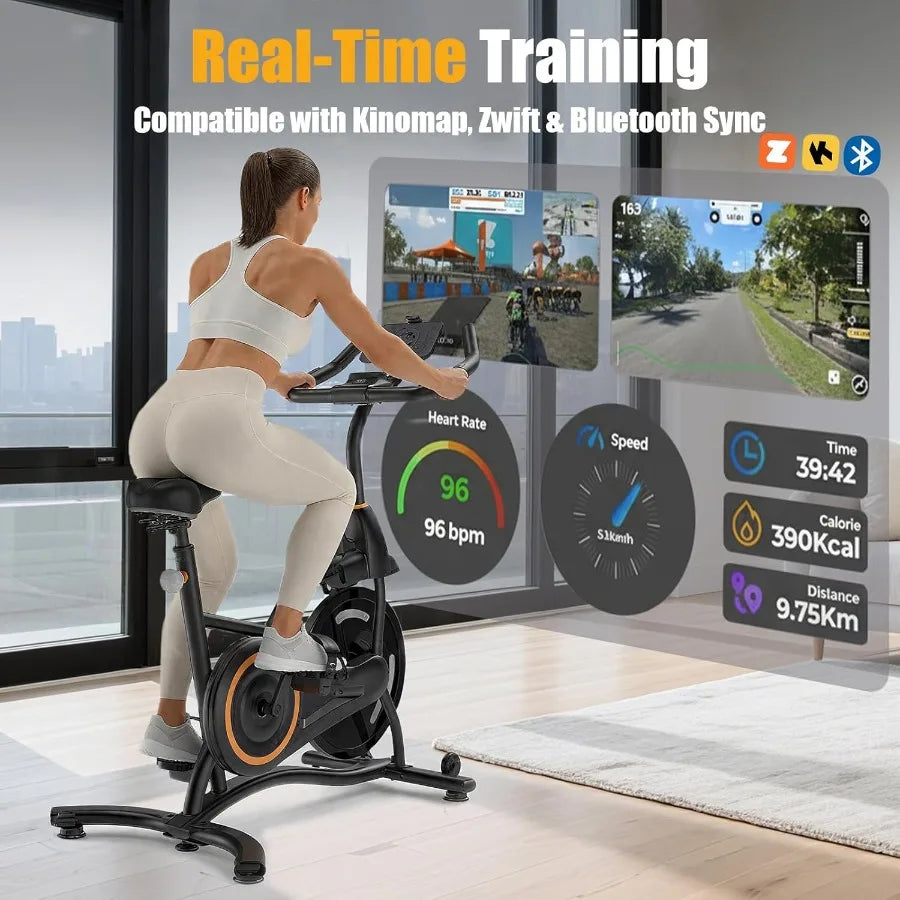 Grip Pulse Exercise Bike