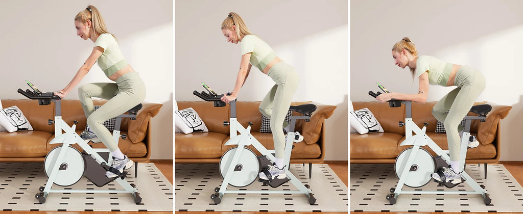 Superun 32-Level Magnetic Exercise Bike