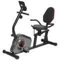Recumbent Exercise Bike with LCD Monitor