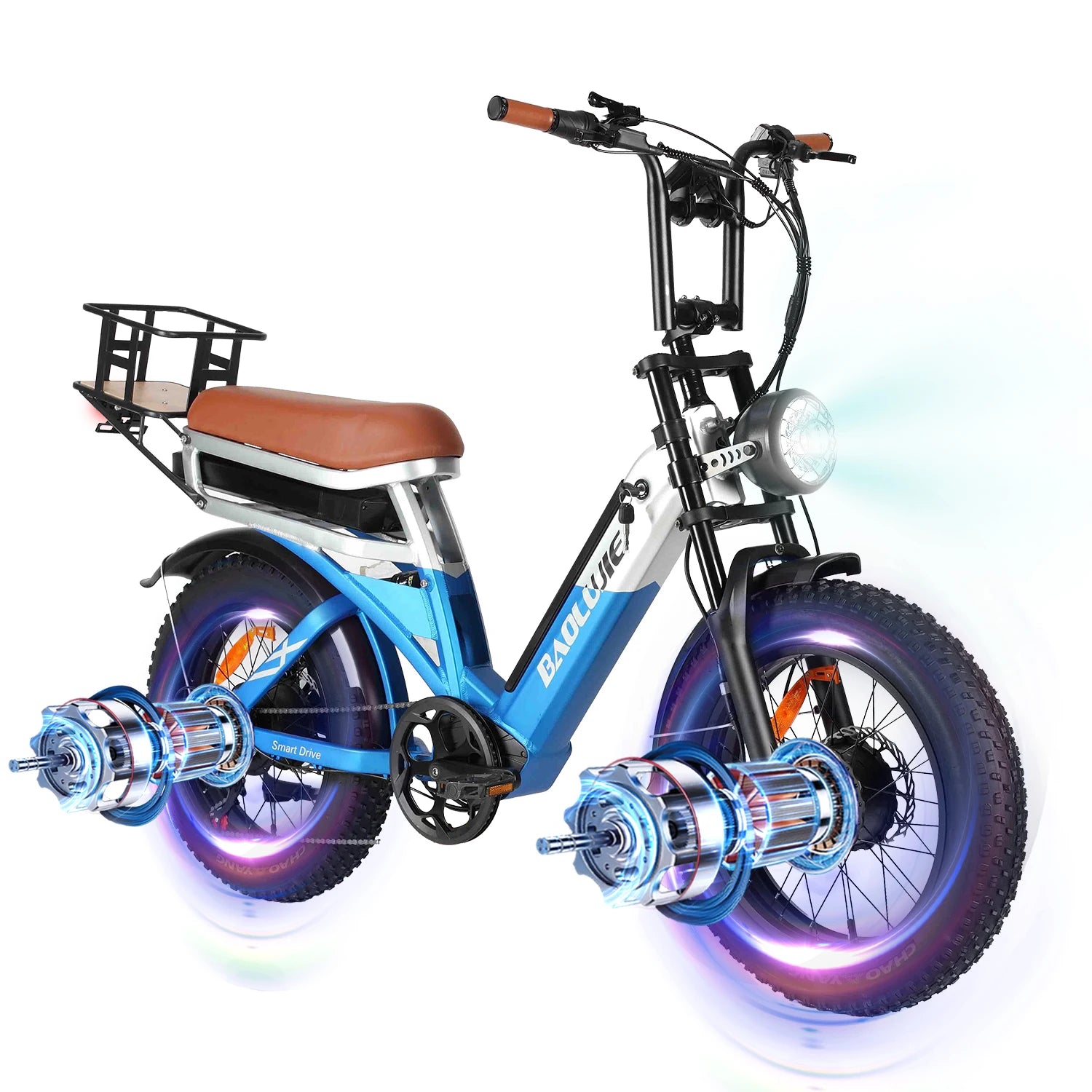 60V High-Speed Fat Tire Electric Bike