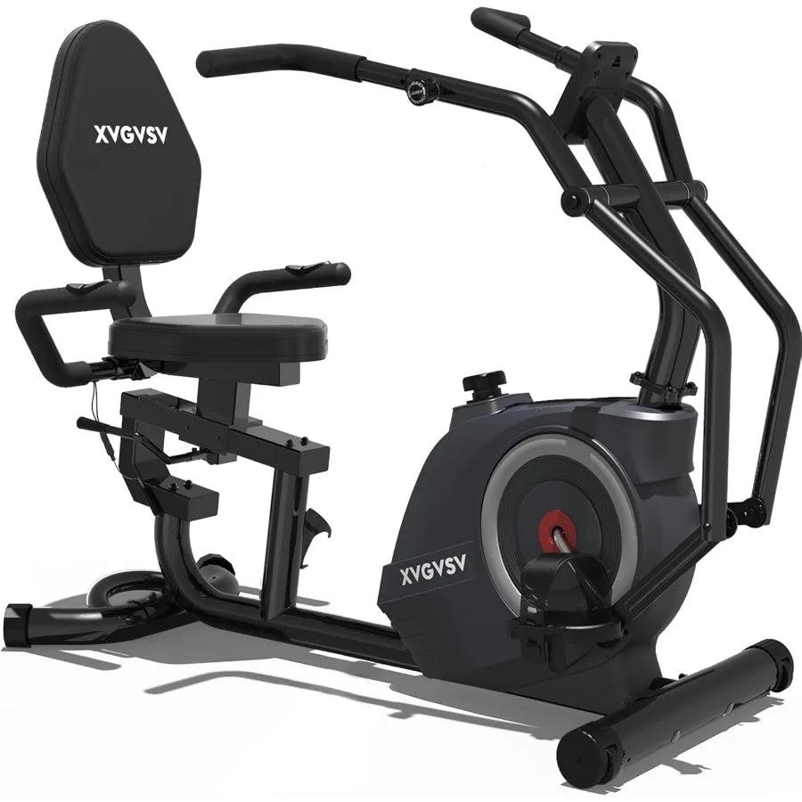 2-in-1 Recumbent & Elliptical Bike