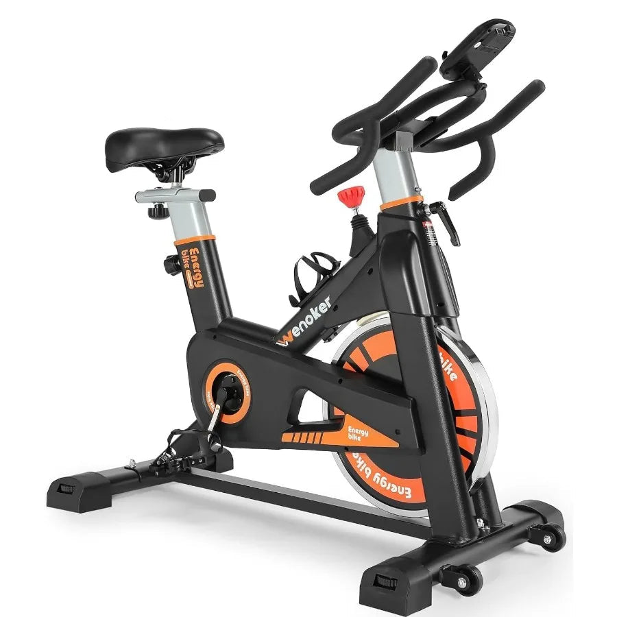 Flywheel Belt-Drive Exercise Bike