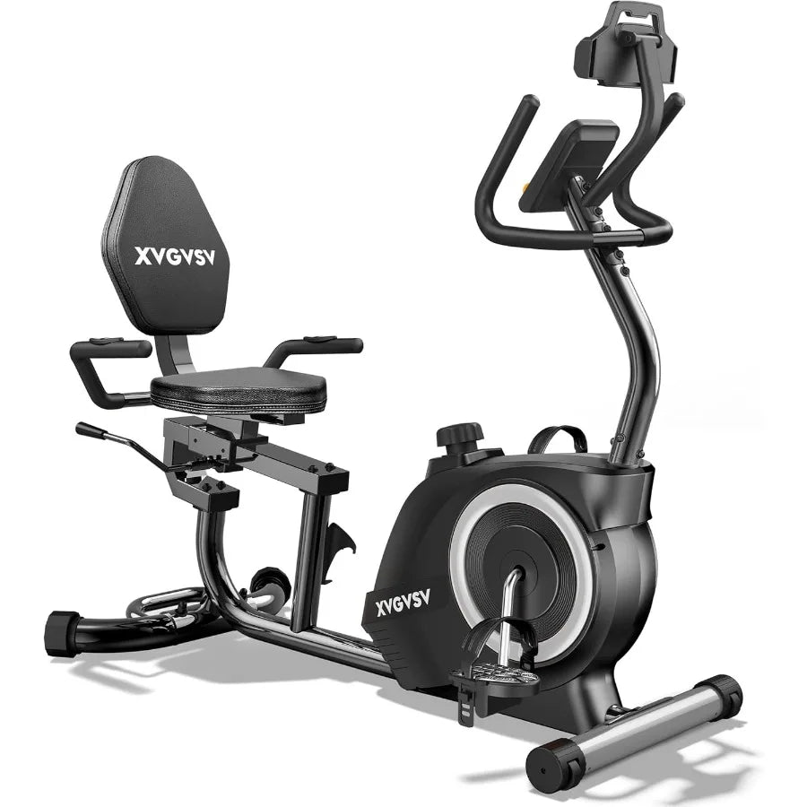 Adjustable Recumbent Exercise Bike – 16 Levels