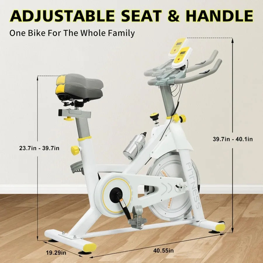 Spin Exercise Bike with Display