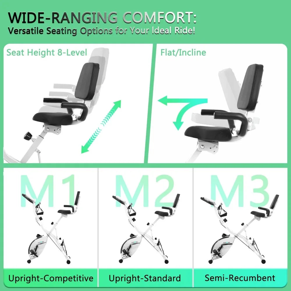 Senior Folding Exercise Bike (350 lb)