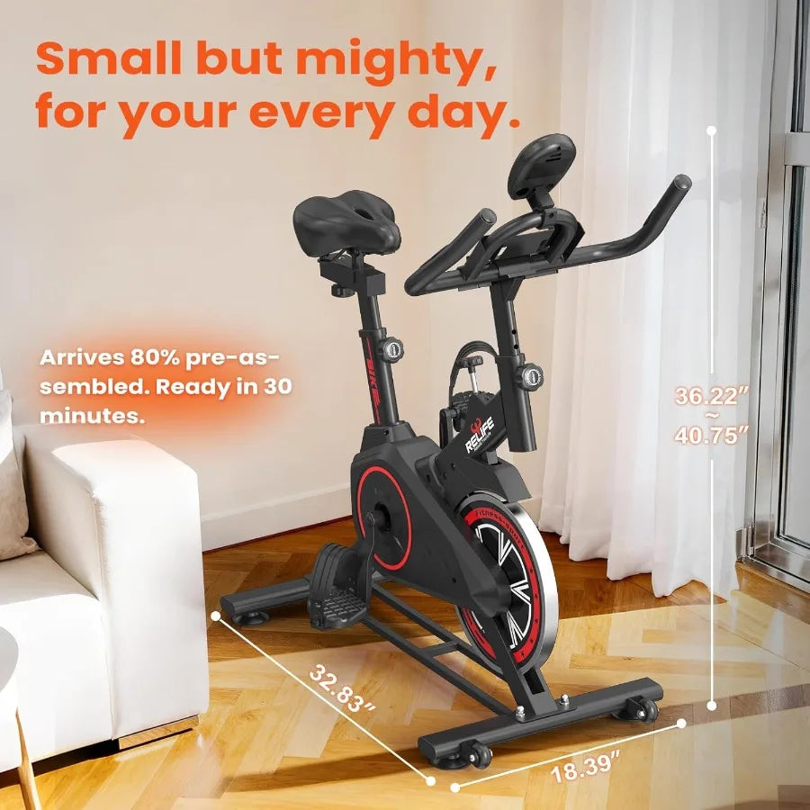 Silent Belt-Drive Exercise Bike
