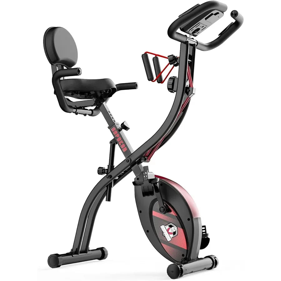 3-in-1 Foldable Magnetic Exercise Bike