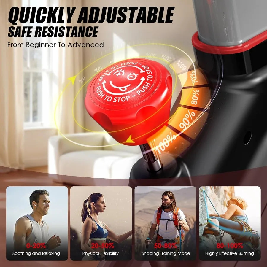 Magnetic Belt-Drive Exercise Bike