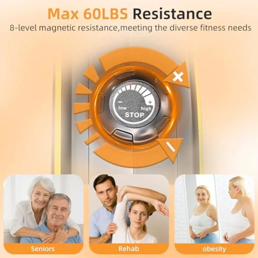 Heavy-Duty Senior Recumbent Exercise Bike