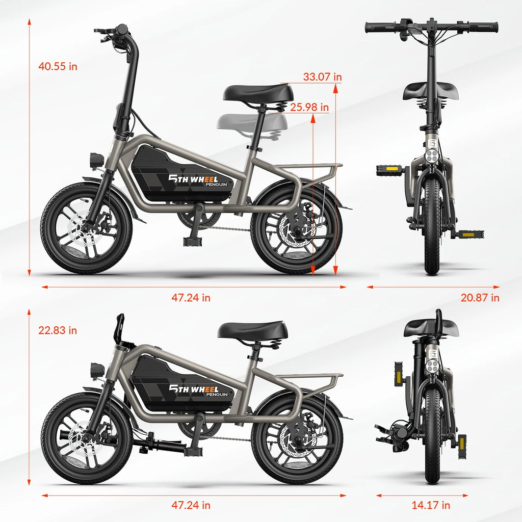 5TH WHEEL Foldable Electric Bike