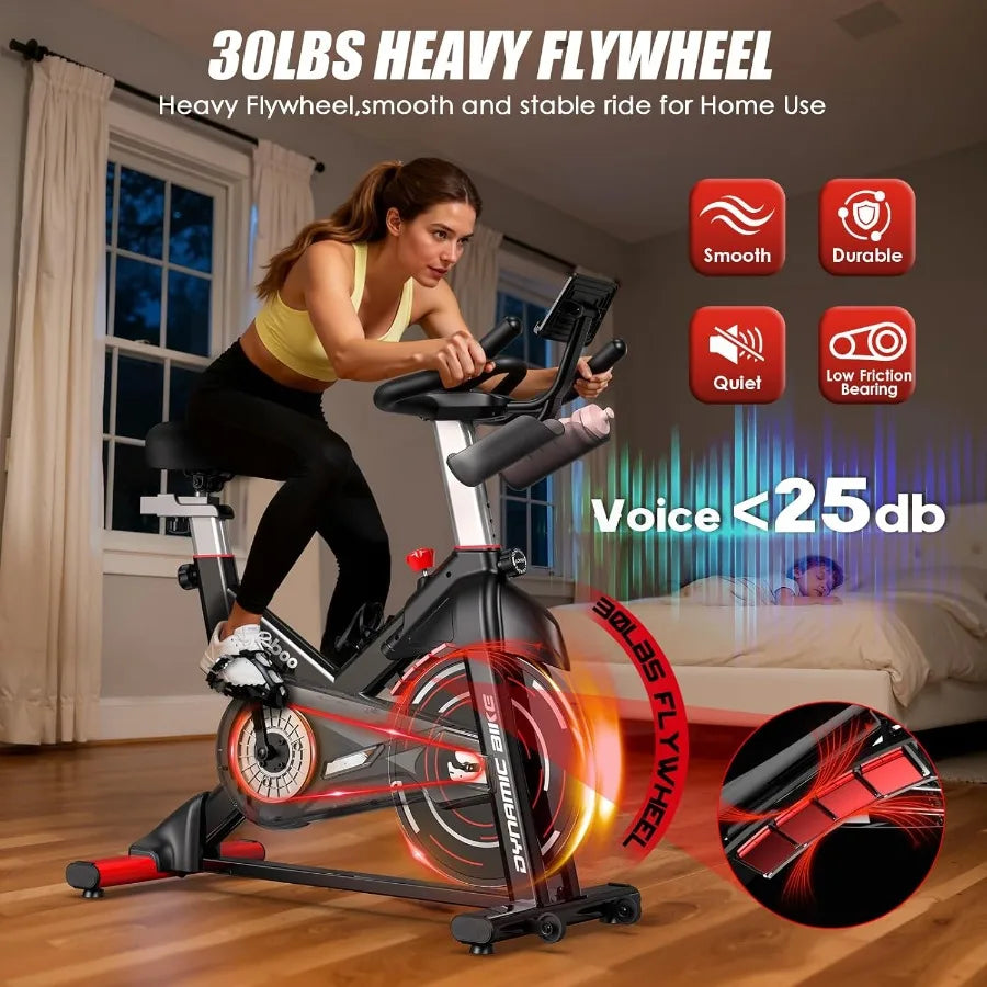 Magnetic Belt-Drive Exercise Bike