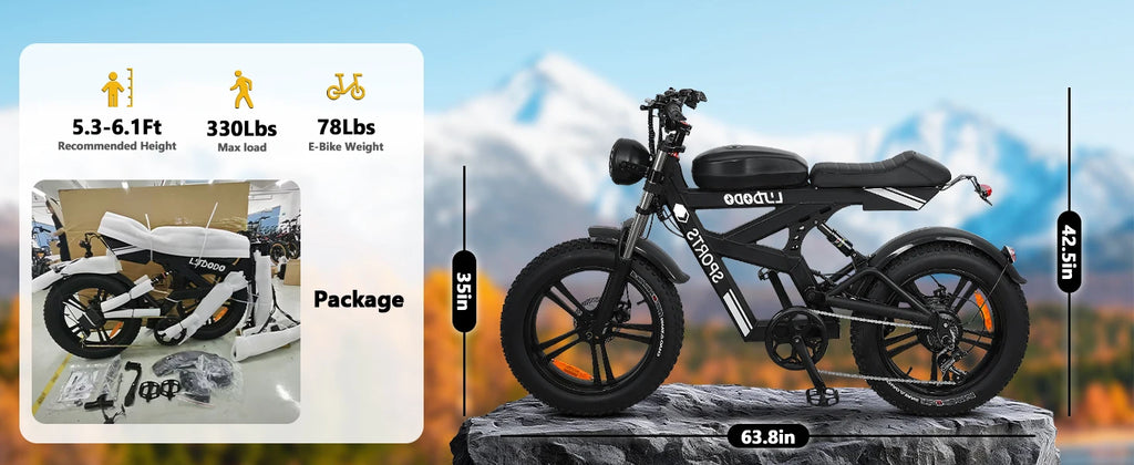 1500W Fat Tire Electric Bike