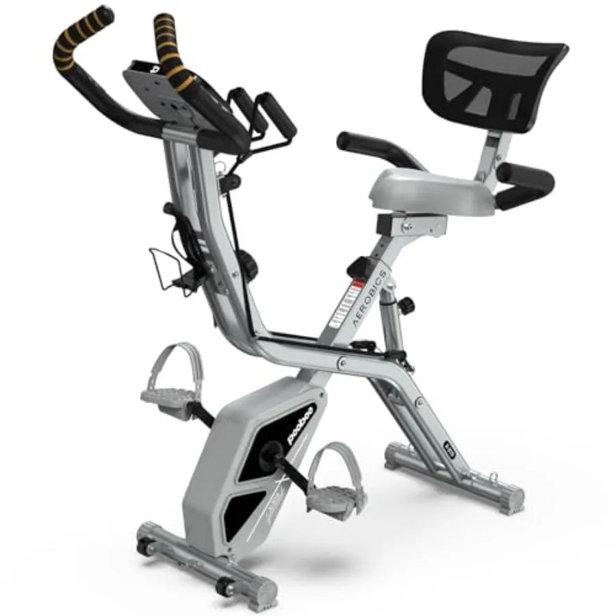 Foldable Upright Exercise Bike