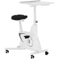 Compact Under-Desk Exercise Bike
