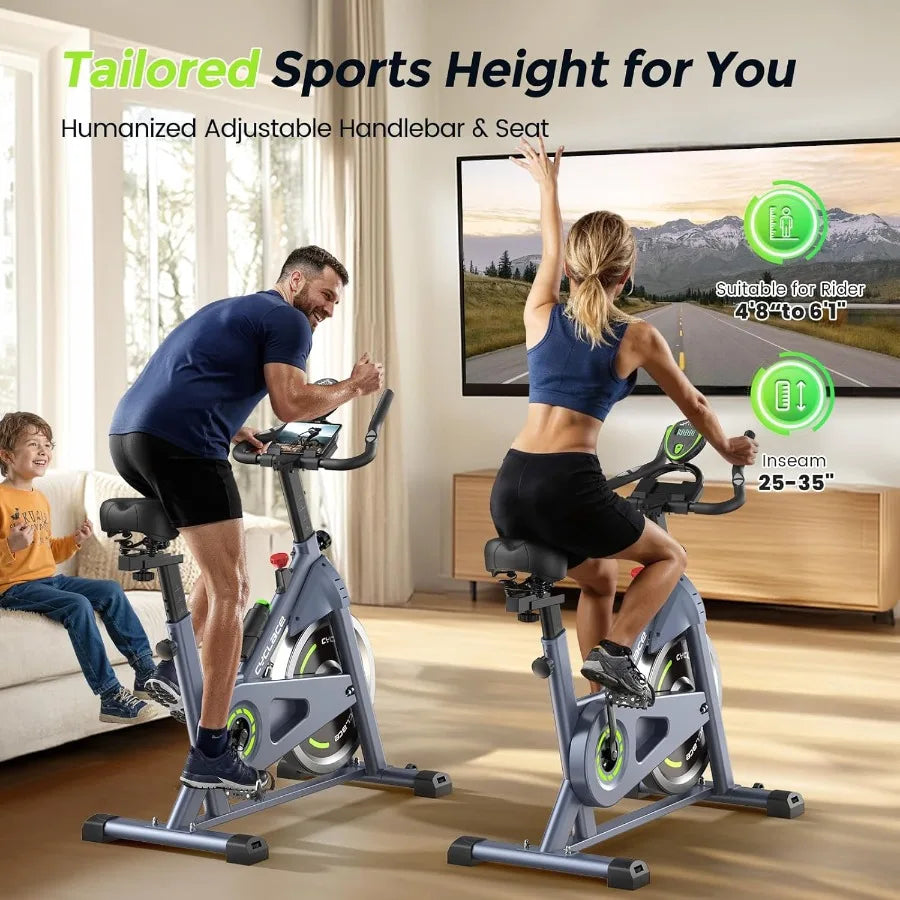 APP-Compatible Magnetic Exercise Bike